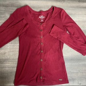 Hollister long sleeve shirt